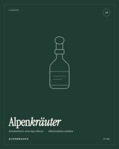 Liquid Alpenkräuter 10 ml