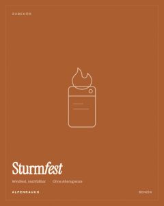 Sturmfest Benzinfeuerzeug
